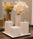 Ver imagem 2 de Porta Vela Aromatizadora em Mármore Travertino Romano