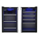 Ver imagem 1 de Conjunto Venax Cervejeira Blue Light e Adega Piubella Preto Fosco Porta Invertida 110v