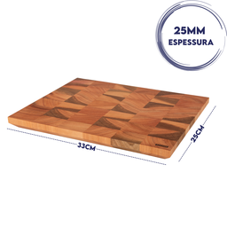 Tábua de Corte Multiuso Cozinha Invertida Essence 33x25cm - 2