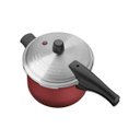 Ver imagem 2 de Panela de Pressão Tramontina Vancouver Alumínio Antiaderente Starflon Max Vermelho 20cm 3l