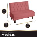 Ver imagem 6 de Canto Italy Confortável para Apartamento Cozinha e Restaurantes Suede