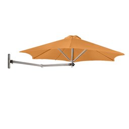 Ombrelone Guarda Sol Parede 2m Alumínio Natural Cobertura Uv:camel - 9