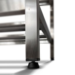 Mesa Aço Inox Industrial 160x60x90cm com 2 Prateleiras Fenestradas Nortinox Profissional - 4 Mesa Aço Inox Industrial 160x60x90cm com 2 Prateleiras Fenestradas Nortinox Profissional - 4