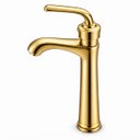 Ver imagem 2 de Torneira Egyto Dourada Baixa Aço Inox 304 Premium Goldenx