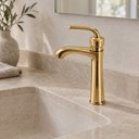 Ver imagem 6 de Torneira Egyto Dourada Baixa Aço Inox 304 Premium Goldenx