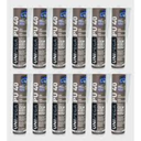 Ver imagem 1 de Kit 12 Adesivo Pu 40 Profissional 280ml Unipega Preto