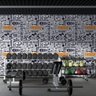 Papel de Parede Temático para Academia Vida Fitness 3,0m - 2
