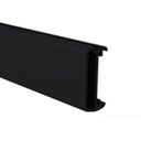 Ver imagem 1 de Bastão Cabide Vesto RM-282 28x12mm Barra com 03 Metros Preto Rometal 01 Unidade