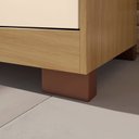 Ver imagem 7 de Armário Multiuso 2 Portas com Chave Versátil Carvalho Americano/off White - Incorplac