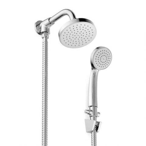 Chuveiro 120 Mm com Desviador e Ducha Manual Basic Cromado Celite