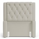 Ver imagem 7 de Cabeceira e Calçadeira Báu Solteiro Atena 90cm Capitonê Sintético Bege - Desk Design