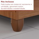 Ver imagem 7 de Armário Multiuso Ideale 2 Portas 3 Prateleiras Cinamomo Marrom Tudo de Móveis