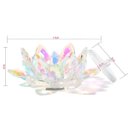 Ver imagem 4 de Potinho de Vidro Formato Flor de Lótus Forma Recipiente 11x5