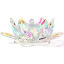 Ver imagem 5 de Potinho de Vidro Formato Flor de Lótus Forma Recipiente 11x5