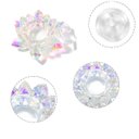 Ver imagem 2 de Potinho de Vidro Formato Flor de Lótus Forma Recipiente 11x5