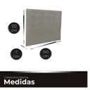 Ver imagem 4 de Cabeceira Casal Cama Box Estofada Virginia 140 Cm Veludo