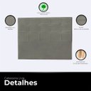 Ver imagem 3 de Cabeceira Casal Cama Box Estofada Virginia 140 Cm Veludo