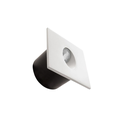 Ver imagem 1 de Kit 30 Embutido Led 3w Balizador Parede Quadrado 3000k - Branco - Preto