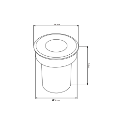 Spot Led para Solo Senf 12º | 5w 2.700k Irc90 - 2