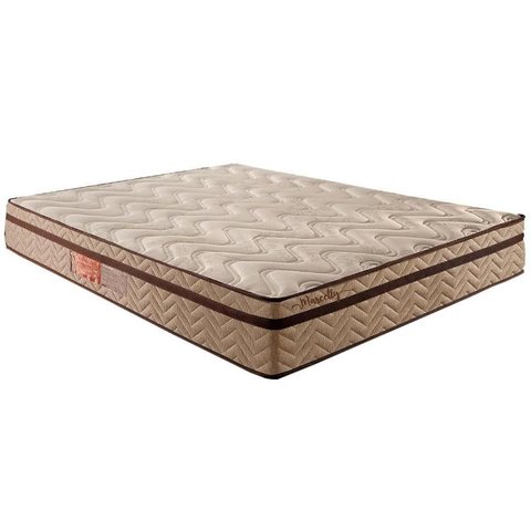 Colchão Queen Paropas Molas Ensacadas MasterPocket Marcelly Euro Pillow Clean (158x198x28) - 