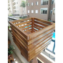 Ver imagem 1 de Cachepô, Jardim Vertical, Cachepot de Madeira, Vaso Cachepô C3