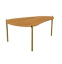 Ver imagem 1 de Mesa Centro Organica 90cm - Freijo -TB627 Jj