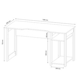 Mesa Para Computador Notebook Gamer ME4152 - Tecno Mobili - 6