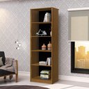 Ver imagem 2 de Livreiro Office Multiuso Organizador Escritório Casa Preto Freijó
