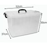 Caixa Organizadora Container Transparente Com 38,2 Litros - 3
