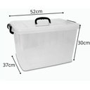 Ver imagem 3 de Caixa Organizadora Container Transparente Com 38,2 Litros