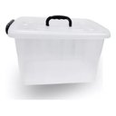 Ver imagem 1 de Caixa Organizadora Container Transparente Com 38,2 Litros