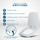 Ver imagem 5 de Assento Sanitário Stylus Excellence Branco para Vaso Celite
