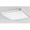 Ver imagem 1 de Plafon Led 120w 9000lm Multitemperatura Bivolt Metal Prata e Acrílico