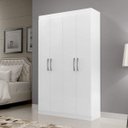 Ver imagem 1 de Guarda-Roupa Solteiro 4 Portas Espresso Móveis