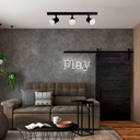 Ver imagem 3 de Trilho Eletrificado 3 Spot Led Mr16 Gu10 Direcionável Cor:preto