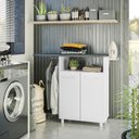 Ver imagem 1 de Tábua de Passar de Roupa com Armário 2 Portas Becca