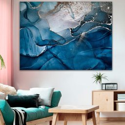 Azul Abstrato - 4
