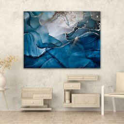 Azul Abstrato - 2