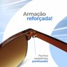 Óculos Sol Clubmaster Proteção Uv Masculino Verão + Case Vintage Qualidade Premium Acetato - 2