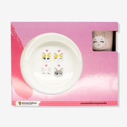 Kit Alimentação Eu Amo Gatos - Zonacriativa - 2