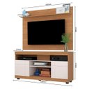 Ver imagem 3 de Rack com Painel Home para TV até 55 Polegadas 2 Portas Yara Maia Colibri Móveis