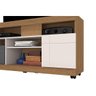 Rack com Painel Home para TV até 55 Polegadas 2 Portas Yara Maia Colibri Móveis - 5