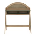 Ver imagem 5 de Mesa Escrivaninha Penteadeira Cecília Orgânica 90cm 100%mdf com Nicho Integrado - Desk Design