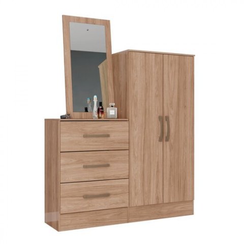 Cômoda Henn 2 Portas 3 Gavetas B700