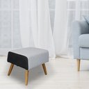 Ver imagem 2 de Puff Decorativo 60 cm Viseo C-05 C-315 Corano Preto - Domi