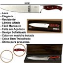 Ver imagem 3 de Kit Churrasco com Faca de Inox Cabo Madeira e Churrasqueira