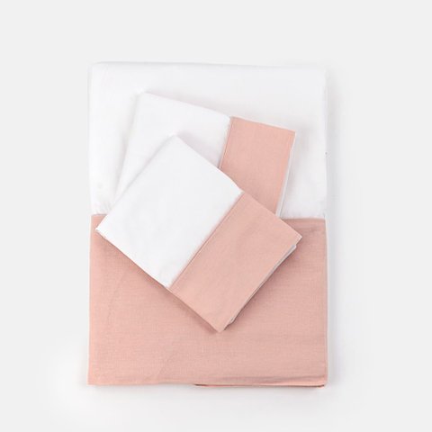 Jogo de Cama Lino Rose Queen Blue Gardenia