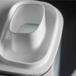 Kit 5 Dispenser de Sabão Líquido 2,3l Bege Tampa Medidora ou para Amaciante Detergente - 7