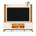 Ver imagem 2 de Home para TV Ate 70' com LED Maceio Off White/Canela Mobler