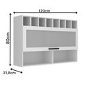 Ver imagem 2 de Aéreo C/nicho 120cm com 1 Porta Grazi Tecnomóbili